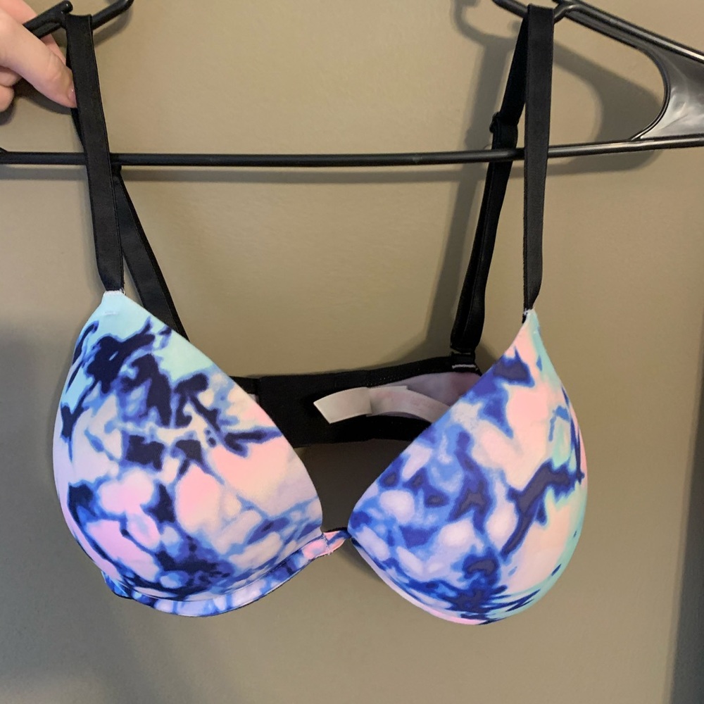 “PINK” double push up bra